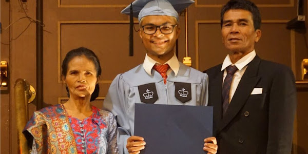 Kisah Perjuangan Robinson Sinurat, Anak Petani Lulusan S2 Universitas Ternama di AS