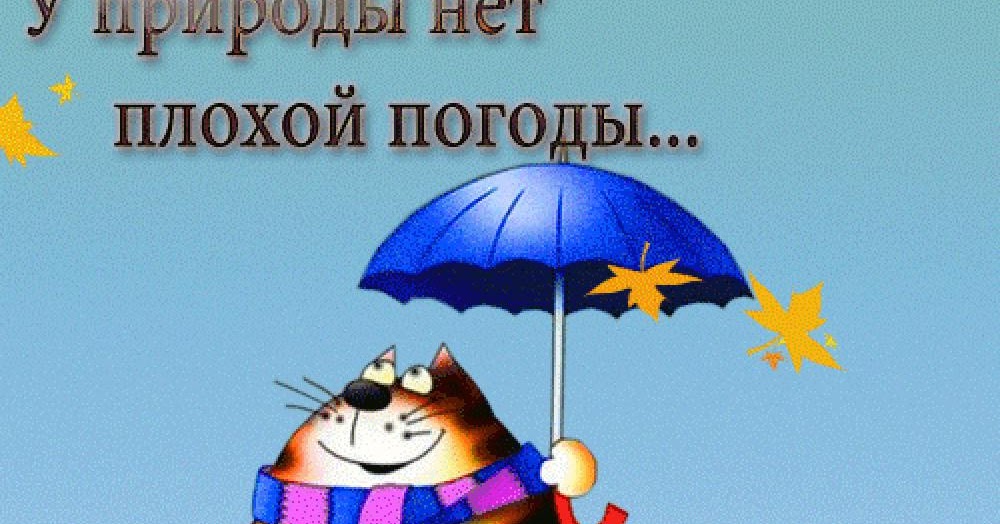 Картинки днем, у погоды нет плохой погоды картинки анимация