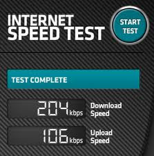 Speedtest-adsl-internet