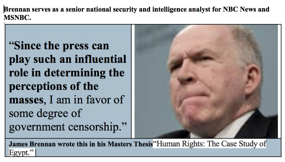 Author Sharman Burson Ramsey Who Are These People Who Threaten Our President And Thereby Our Country Brennan And Comey
