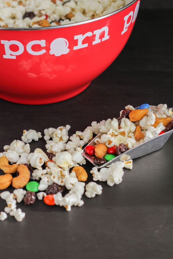 Sweet and Salty Popcorn Snack Mix