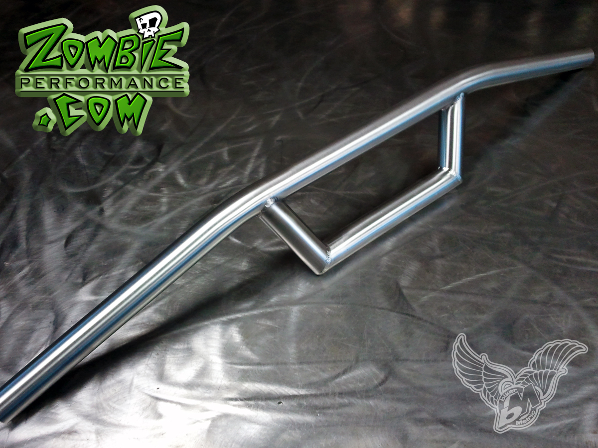 free custom burrito-style handlebars by zombie performance