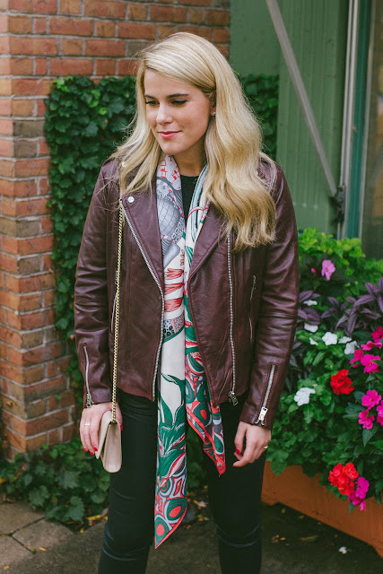 chic affordable leather jacket