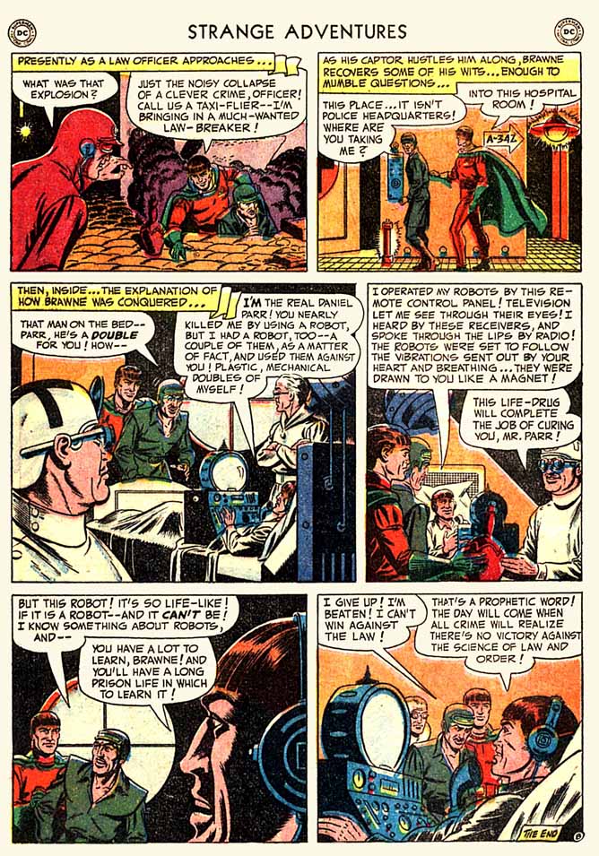 Read online Strange Adventures (1950) comic -  Issue #7 - 22