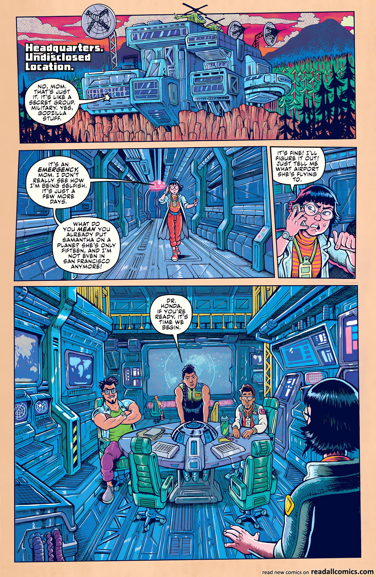 Godzilla: War for Humanity chapter 1 page 13