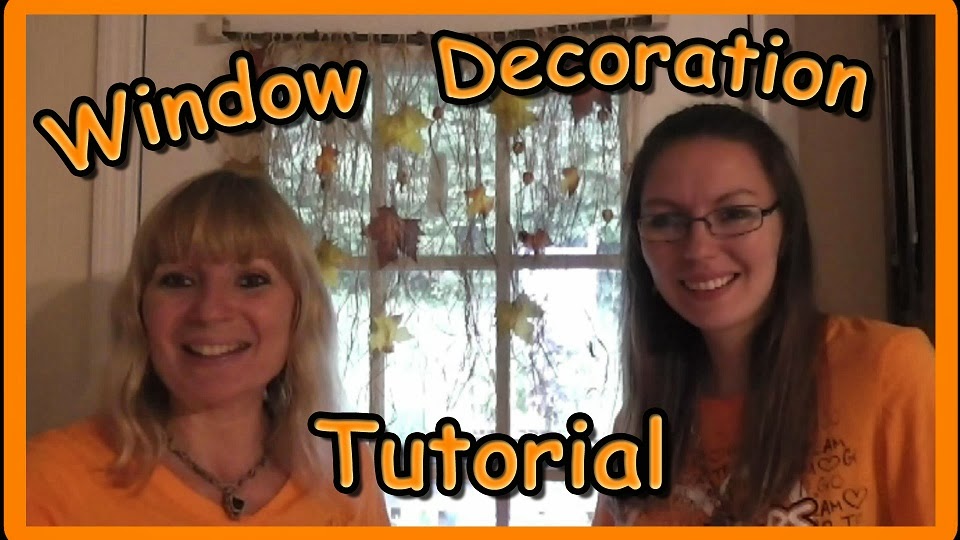 EasyMeWorld: DIY Fall Window Decorations