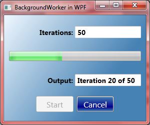 Jeremy Bytes: BackgroundWorker Component and MVVM