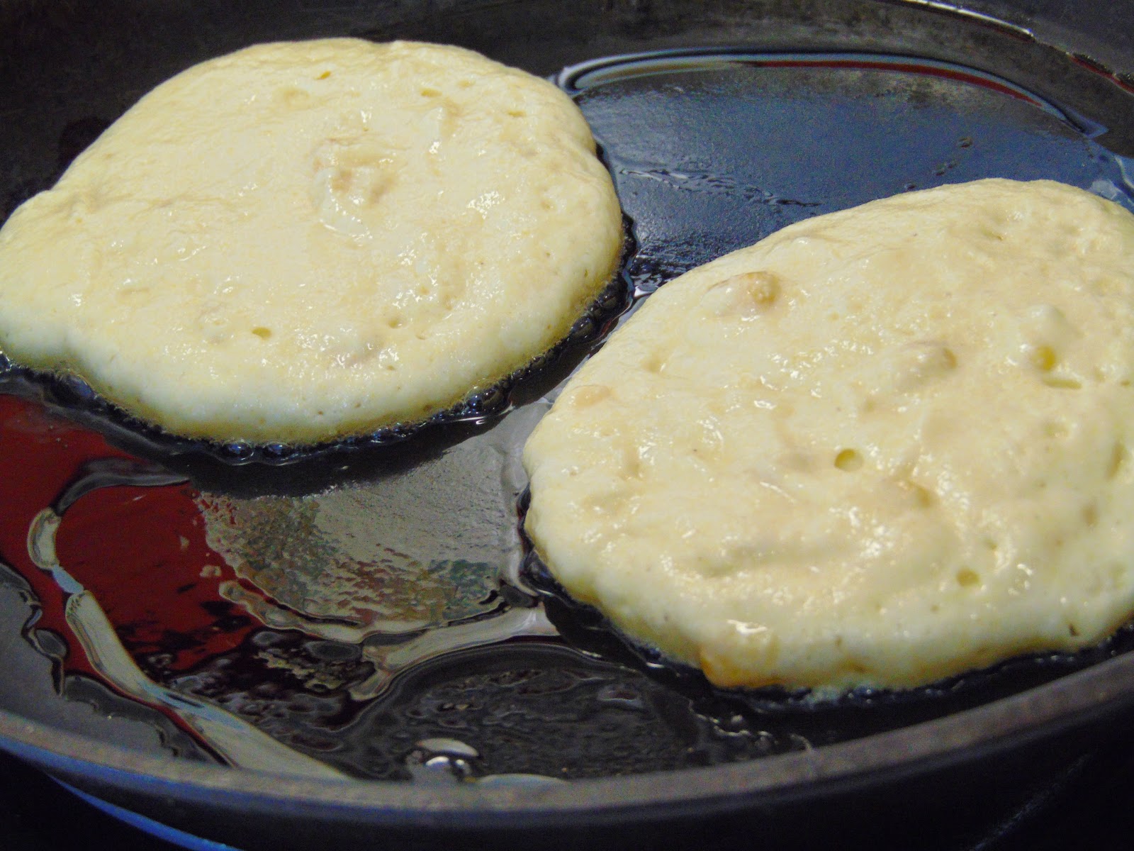 Corn Cakes for Pancake Day