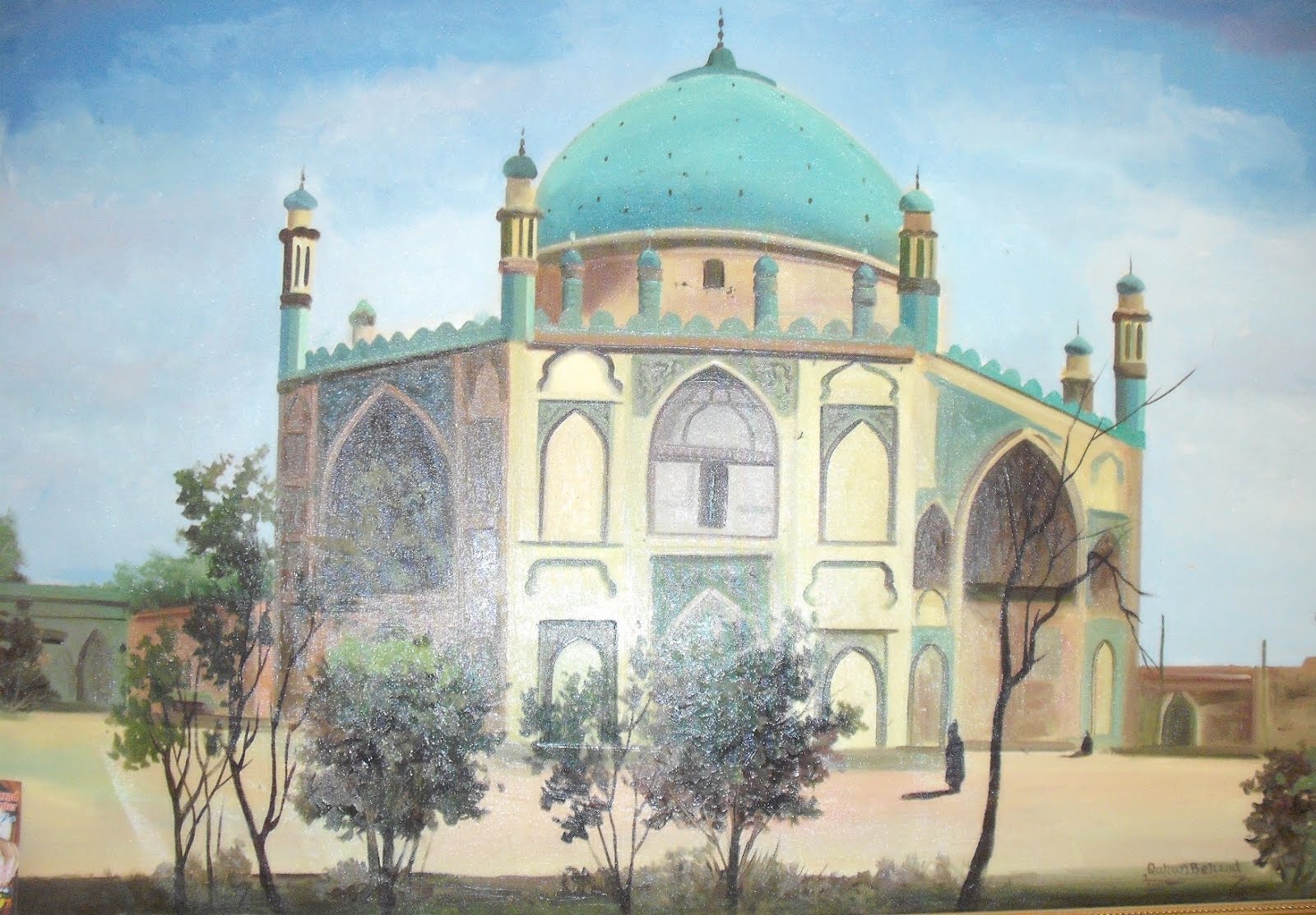 Chris in Afghanistan 052012 Afghan Paintings