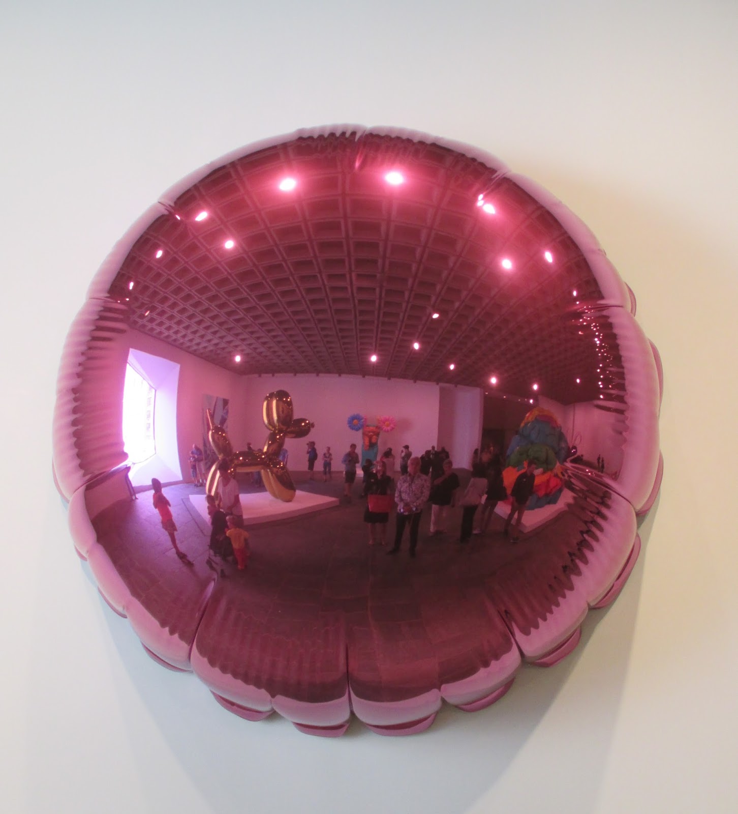 Jeff Koons at the Whitney Museum... The world of the Visual Arts...