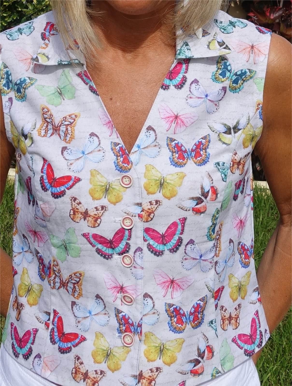 Ellen's Sewing Passion: Butterfly Blouse