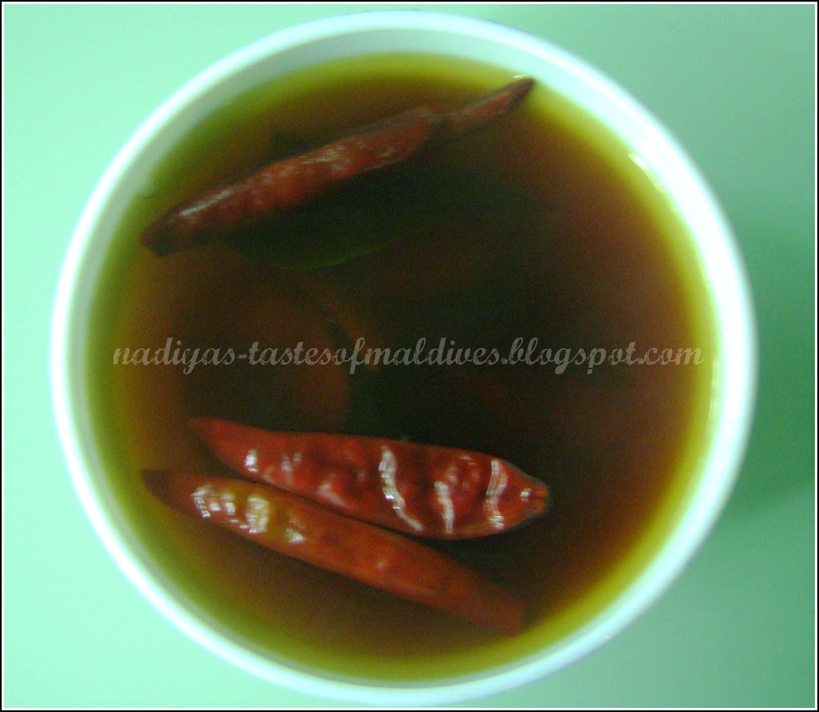 Nadiya's Tastes Of Maldives Rihaakuru Garudiya (Fish paste soup)