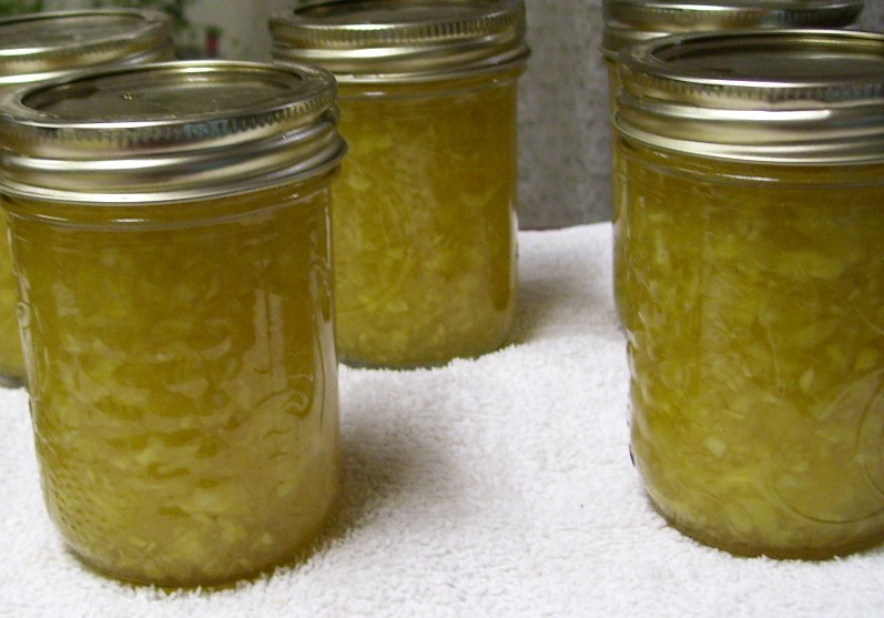 Learning To Live Free Pineapple Zucchini Jam