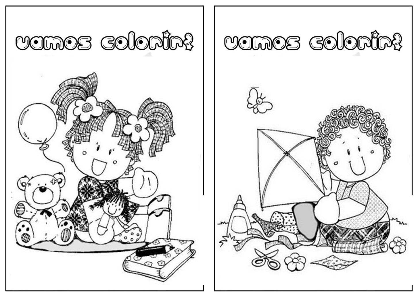 Livrinho de Colorir 1 Roblox - Fazendo a Nossa Festa
