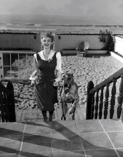 Carole Landis With Her Dog Donner