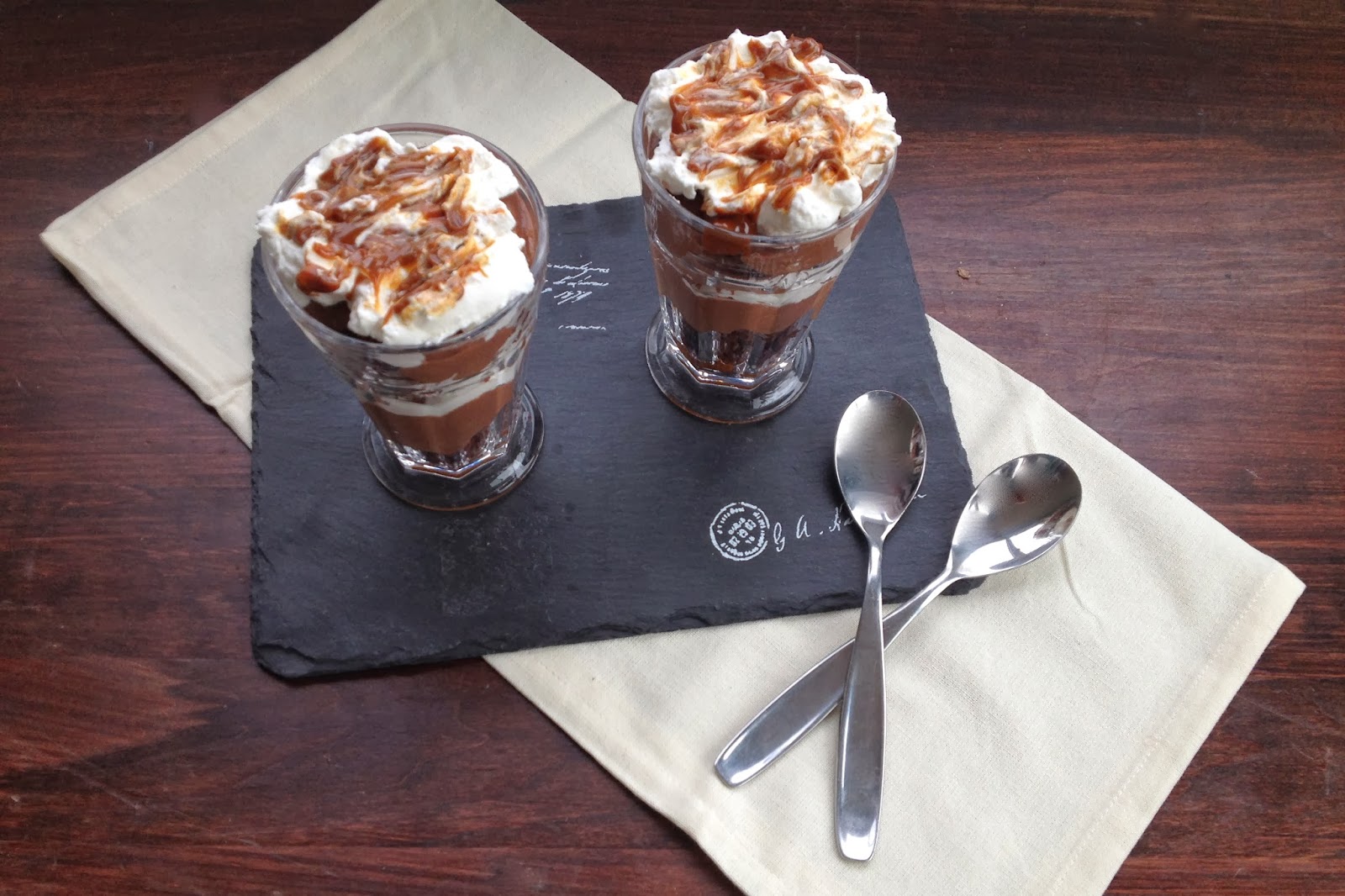 Decadent Kahlua Cake Chocolate Trifle with Dulce de Leche