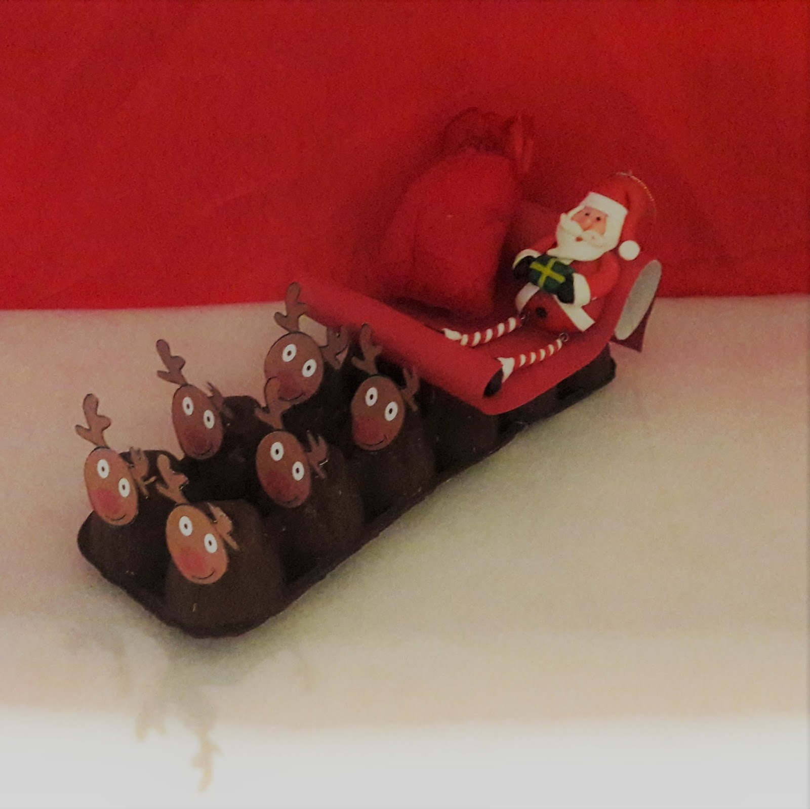 Bricolage Noel Le Traineau Du Pere Noel La Quiche Et Ses Lardons