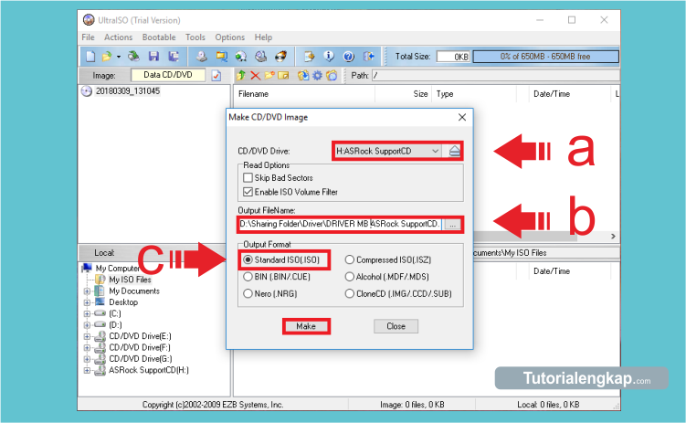 Tutorial cara membuat file iso dari kaset dvd