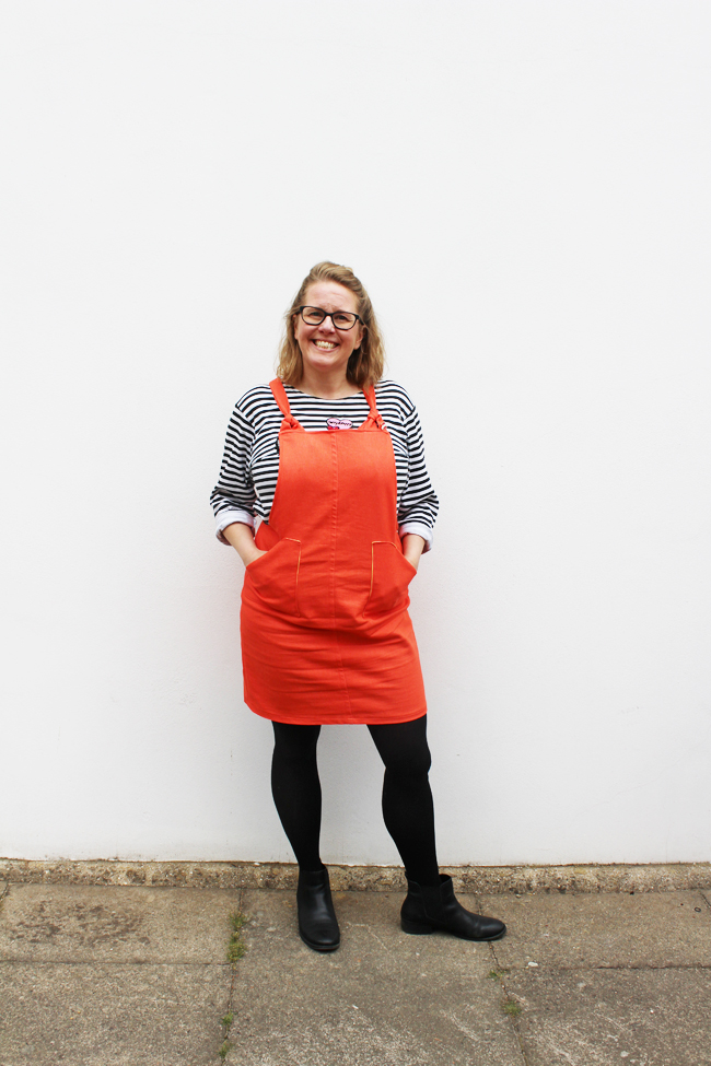 Kate's Coral Cleo with Hacked Pockets - Sewing pattern by Tilly and the Buttons