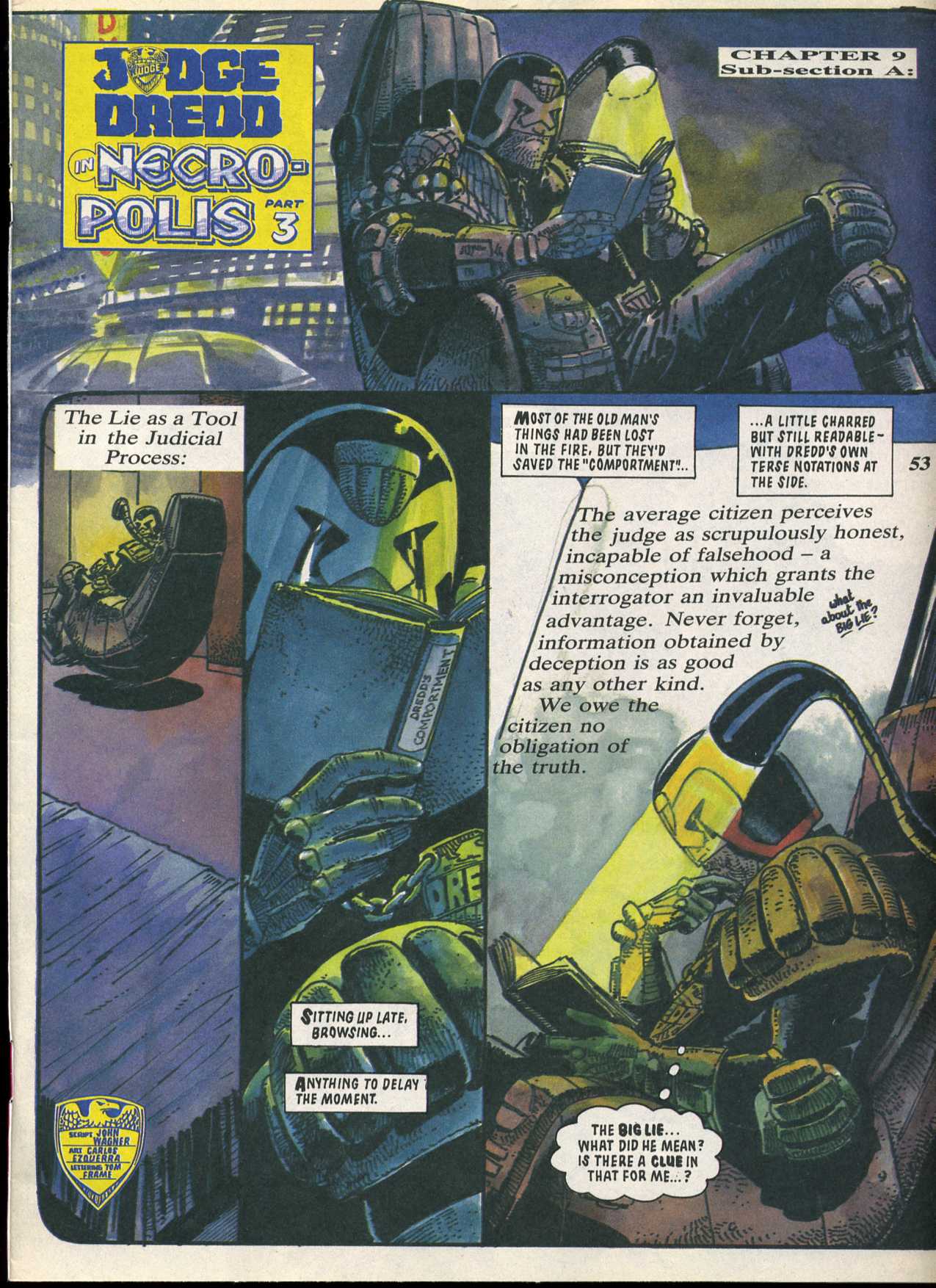 Read online Judge Dredd: The Complete Case Files comic -  Issue # TPB 14 (Part 1) - 121