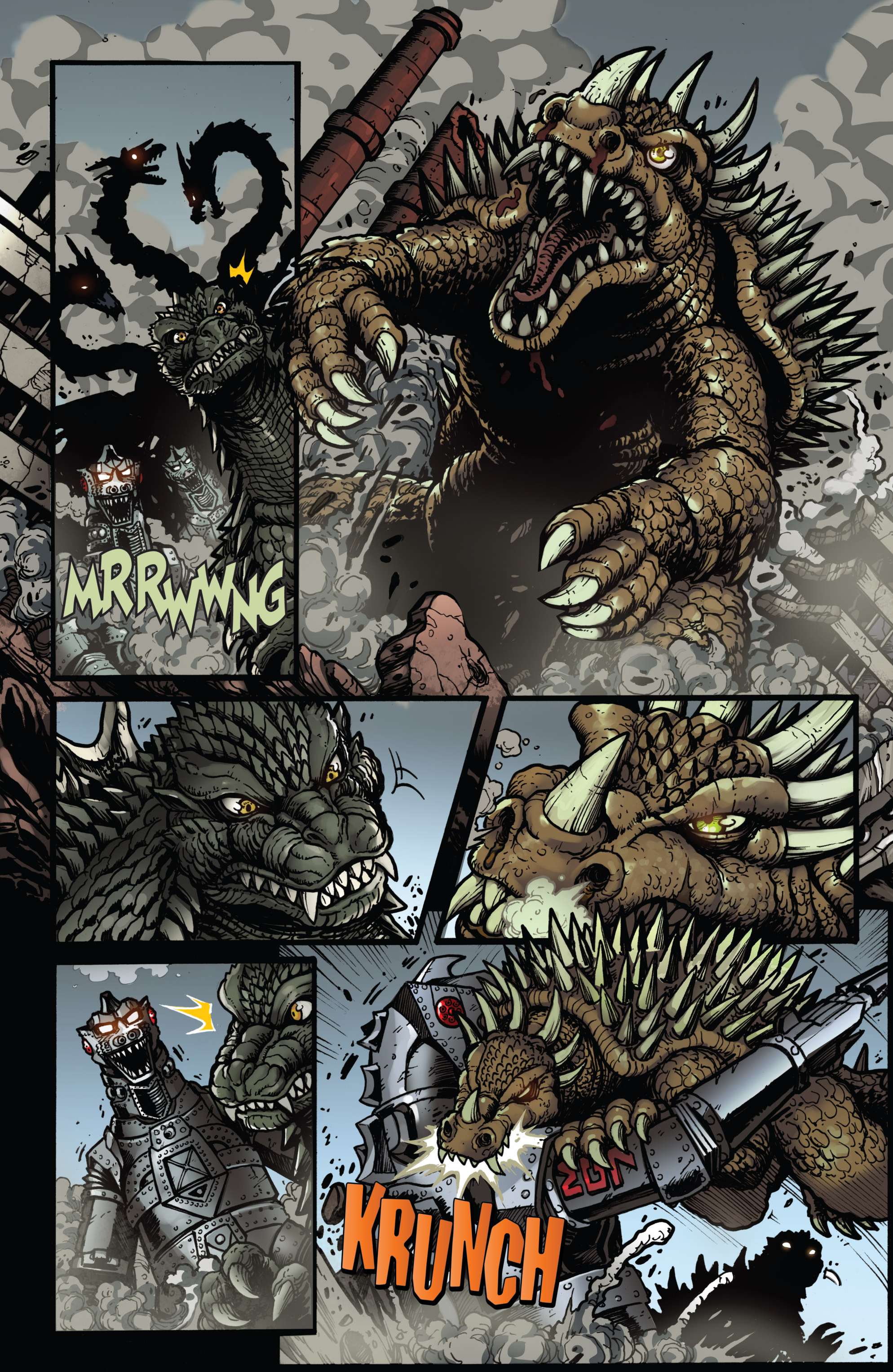 Read online Godzilla: Rulers of Earth comic -  Issue #16 - 17