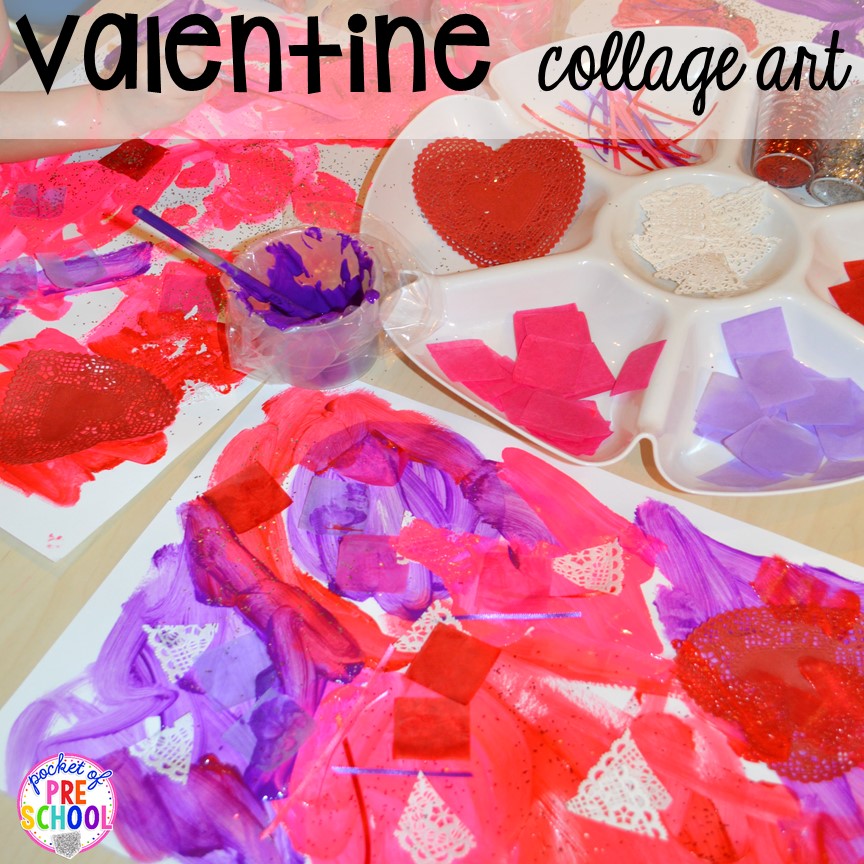 valentine art activities for preschool