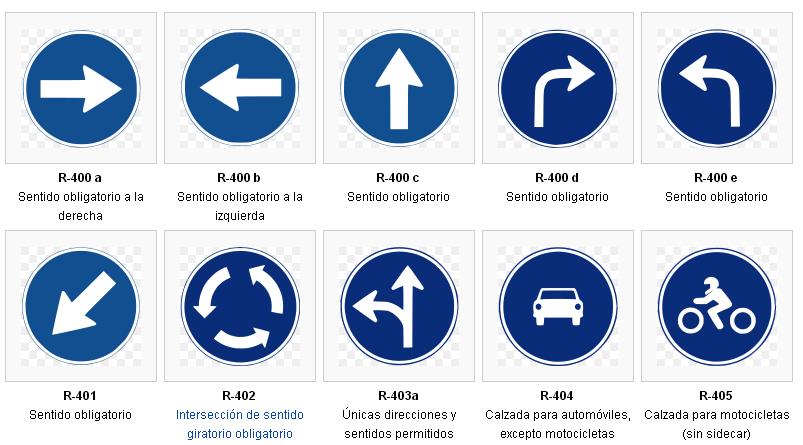 Resultado de imagen para señales de obligación