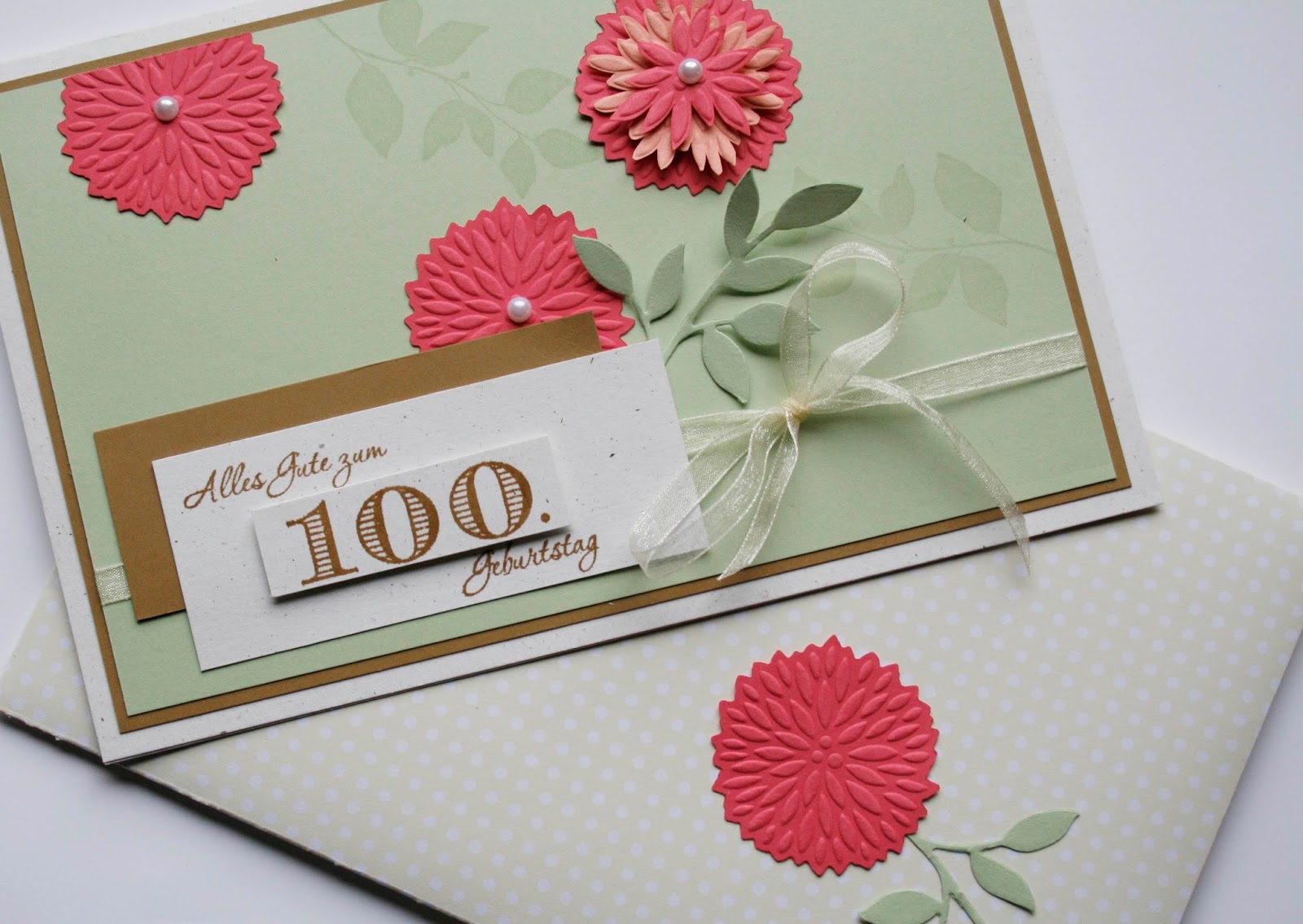 Alles Gute zum 100. Geburtstag! - Stampin-Naturelove