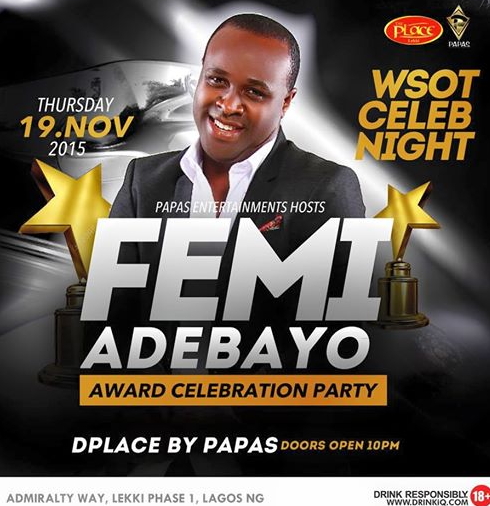 femi adebayo award party femi adebayo award party