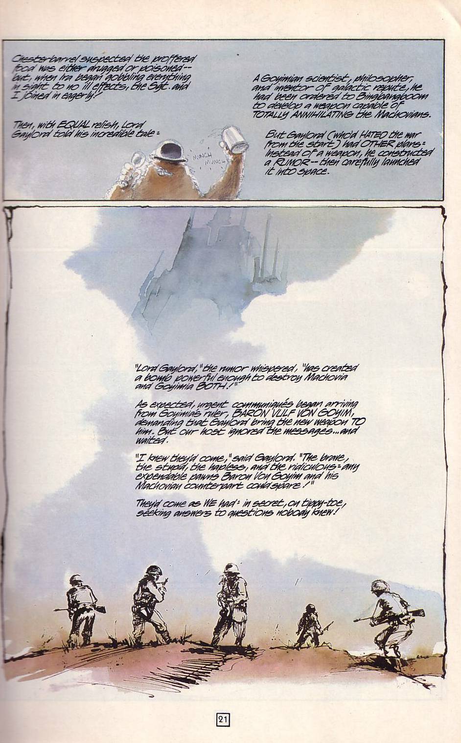 Read online Moonshadow comic -  Issue #4 - 23