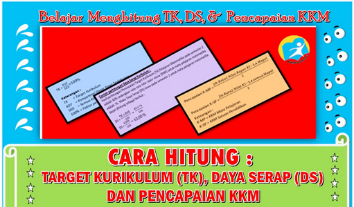 Cara Hitung Target Kurikulum Tk Daya Serap Ds Pencapaian Kkm Coretanku