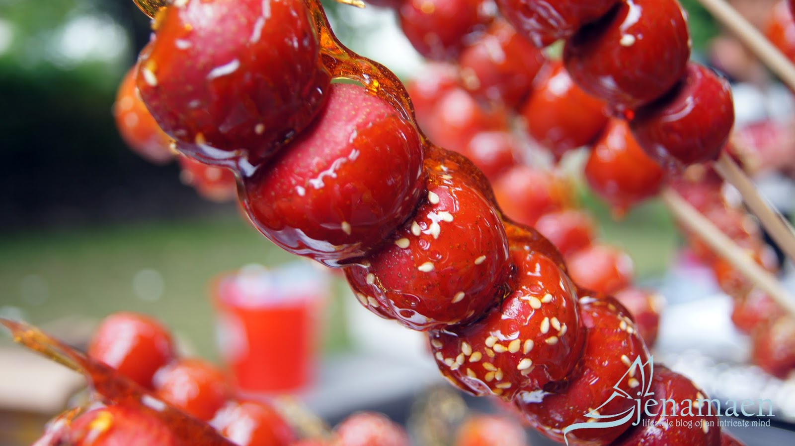Tanghulu (Caramelized Chinese Hawthorn in a skewer) Tanghulu (Caramelized Chinese Hawthorn in a skewer)