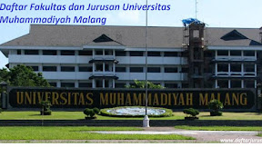 Daftar Fakultas dan Jurusan UMM Universitas Muhammadiyah Malang Terbaru