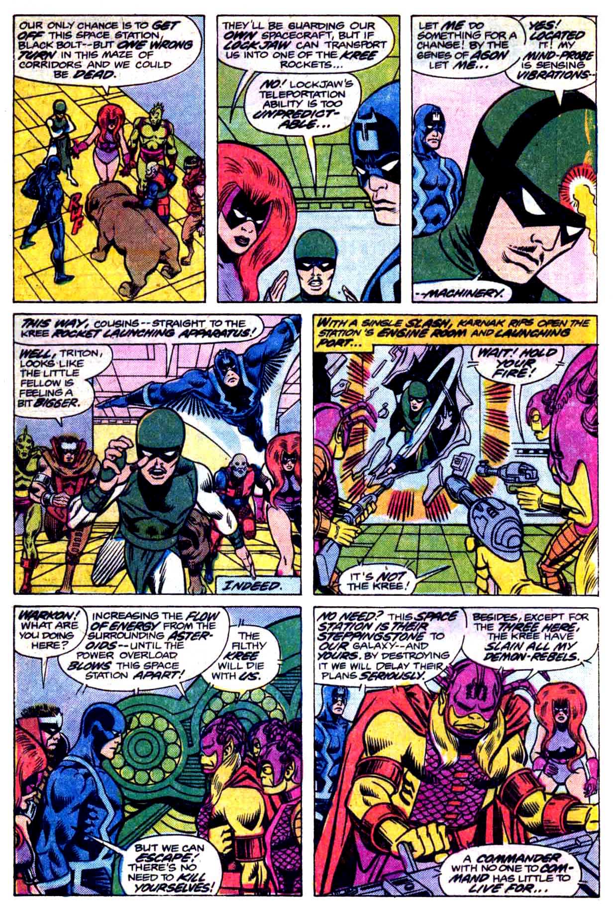 Read online Inhumans (1975) comic -  Issue #10 - 15