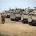 ( FOTOS ) cientos de tanques de guerra cerca de la frontera de Gaza.