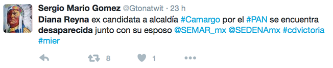 PRESUMEN "LEVANTON del CDG en CAMARGO" de EX-CANDIDATA PANISTA a la ALCALDIA...nadie lo confirma,nad Screen%2BShot%2B2016-06-17%2Bat%2B16.05.28