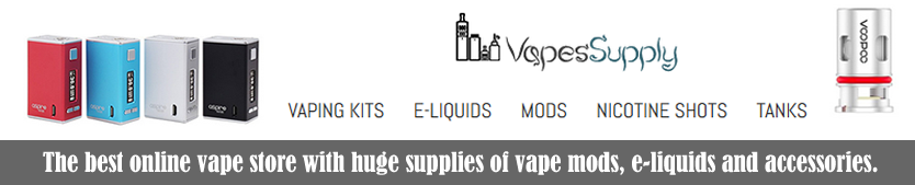 Advert Sponsored by 'vapessupply.com''