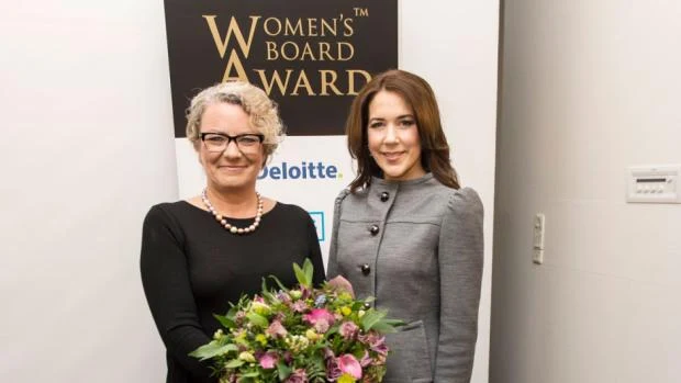 Crown Princess Mary of Denmark attended ceremony of the Women's Board Award 2015 