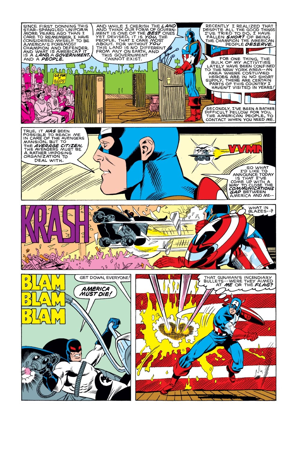 Captain America (1968) Issue #312 #240 - English 15