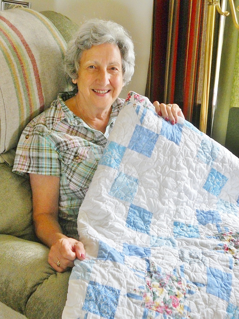 Blue Bird Sews Grandma's Quilt The whole story