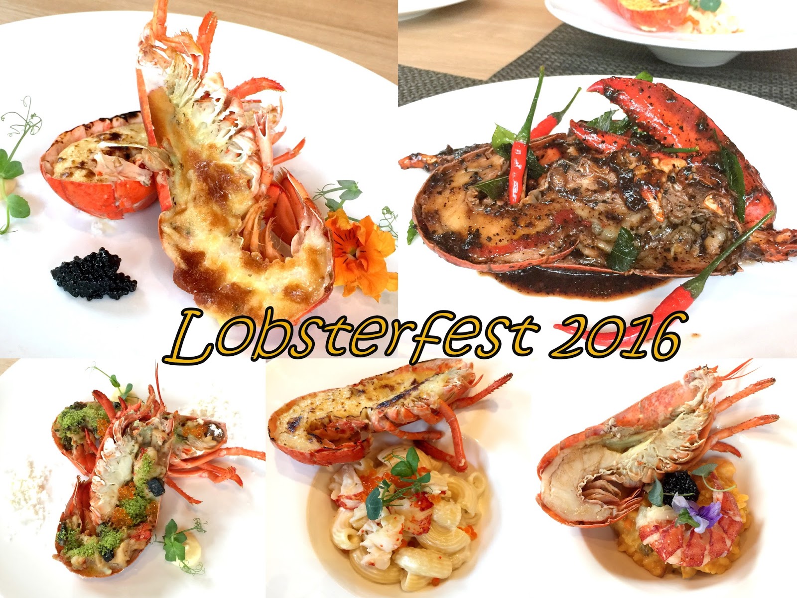 Lobsterfest 2016 Lime Restaurant at PARKROYAL on Pickering MUST TRY