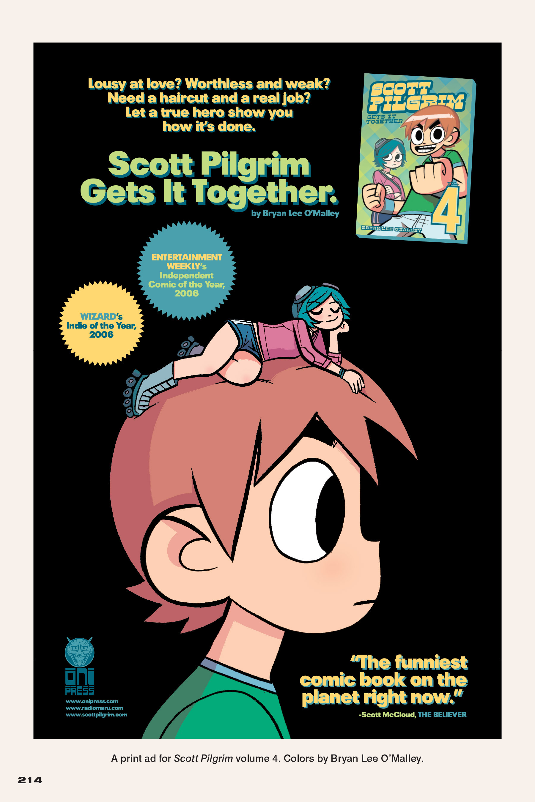 Read online Scott Pilgrim comic -  Issue #4 - 209