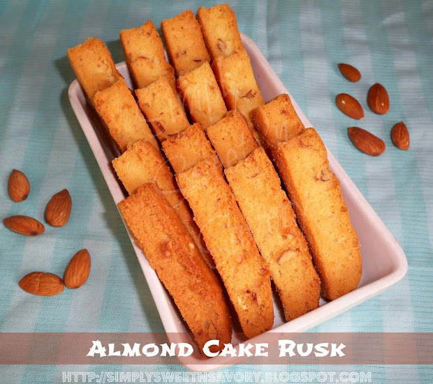 Almond Cake Rusk Almond Cake Rusk 1