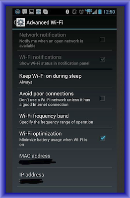 Samsung Galaxy S8 Wi-Fi and Mobile Networks
