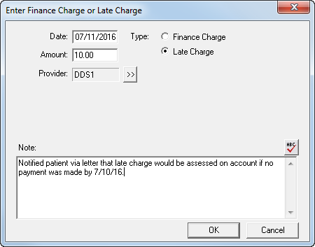 finance charge