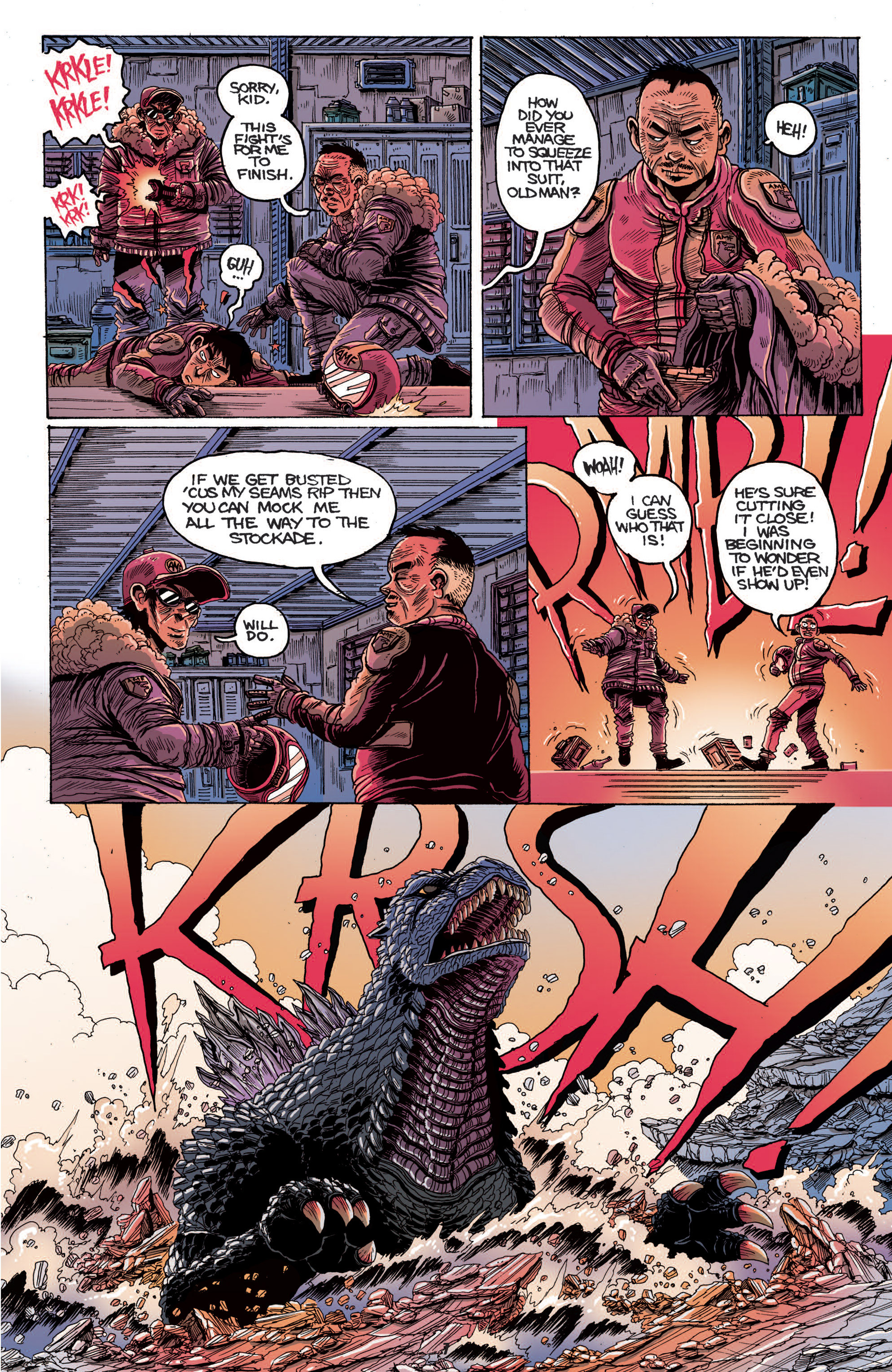 Read online Godzilla: The Half-Century War comic -  Issue #5 - 8