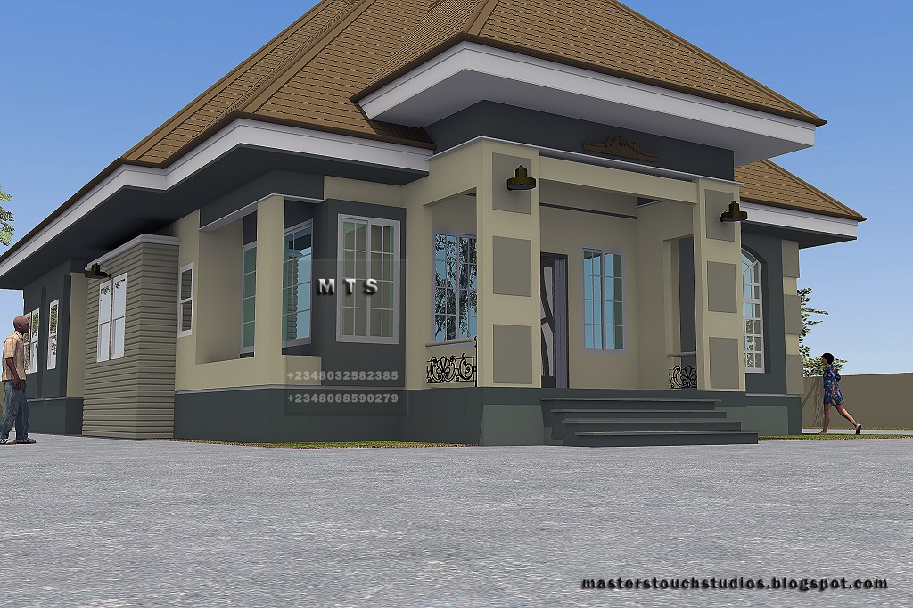Four Bedroom House  Plan  In Nigeria  Joy Studio Design  