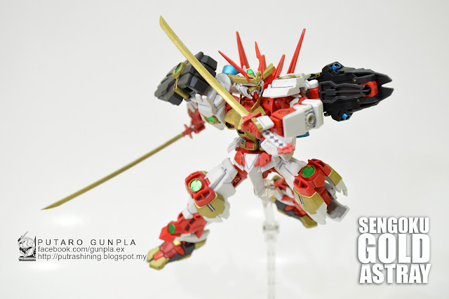 PUTARO GUNPLA - HGBF 1/144 Sengoku Astray Gundam Custom Paint by Putra Shining