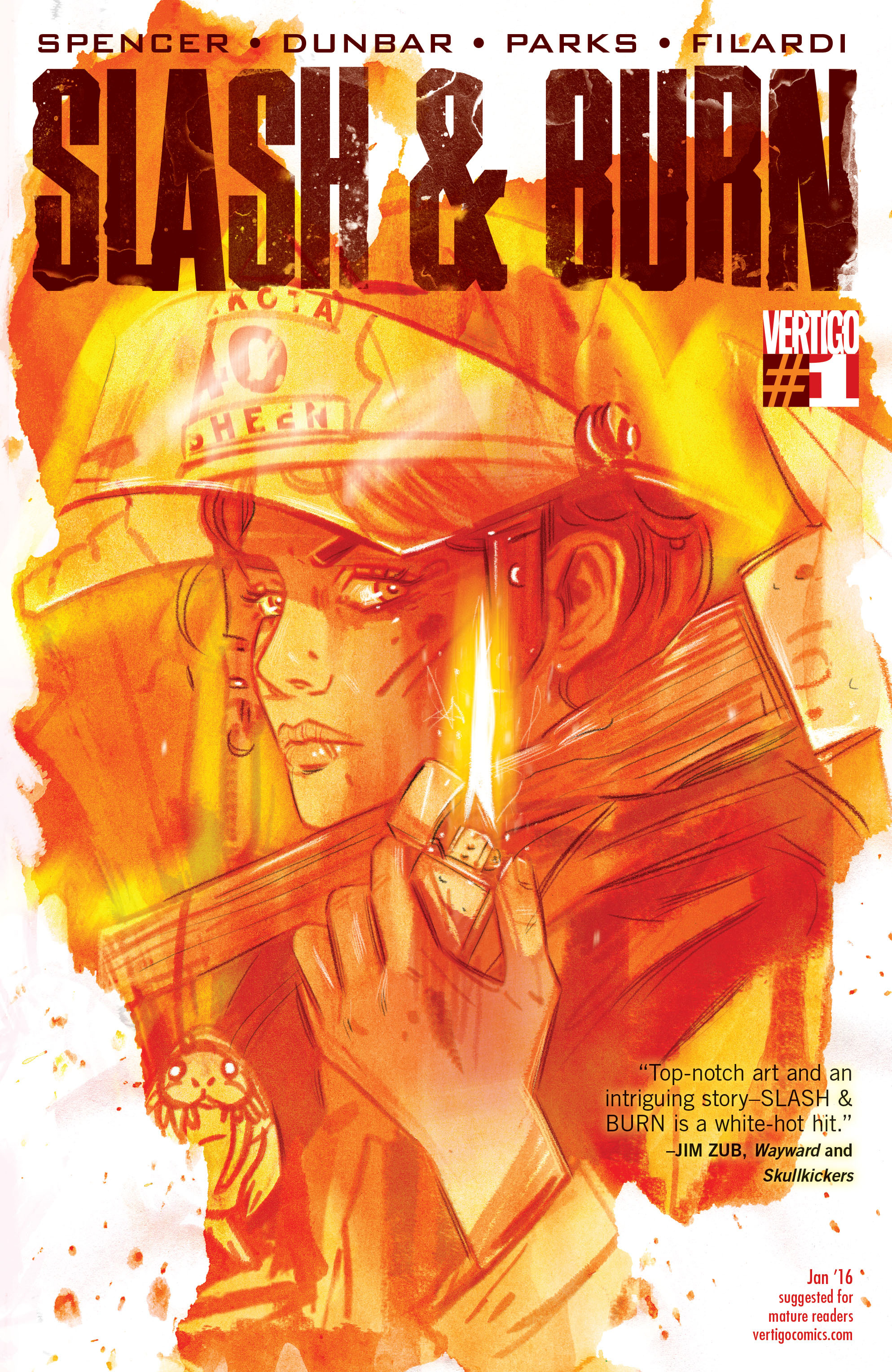 Read online Slash & Burn comic -  Issue #1 - 1