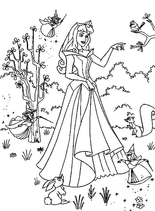 valentine princess coloring pages - photo #23